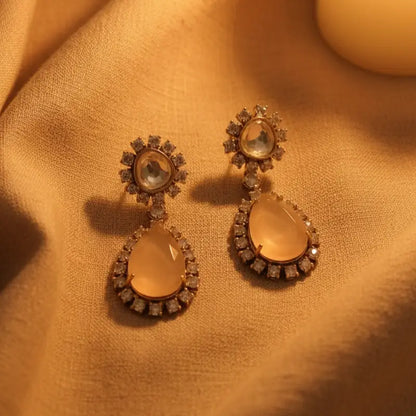 Venta Flash Vintage Pendientes Opale Ed. Limitada Shine y Beige