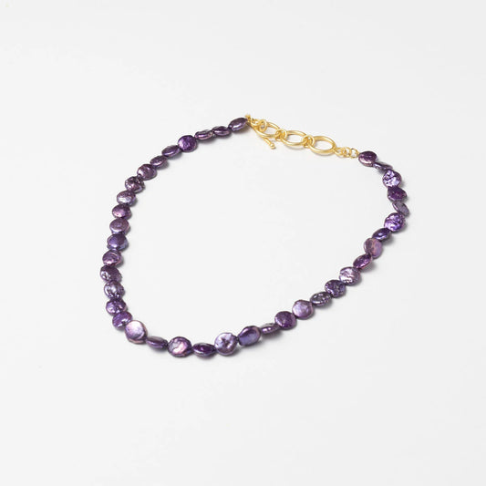 Collar One line Muscovia Morado