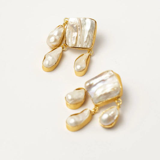 Pendientes Tresor Arroyo Ed. Limitada Perlas