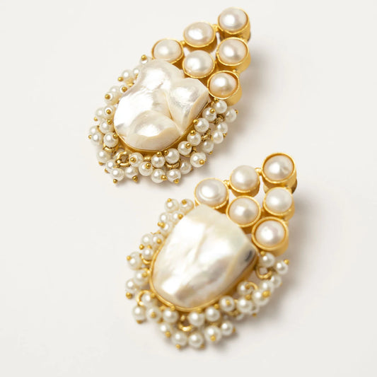 Pendientes Tresor Estuario Ed. Limitada Perlas