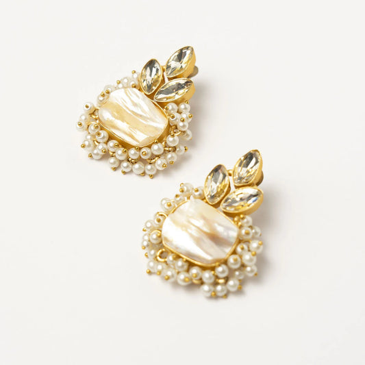 Pendientes Tresor Islote Ed. Limitada Perla
