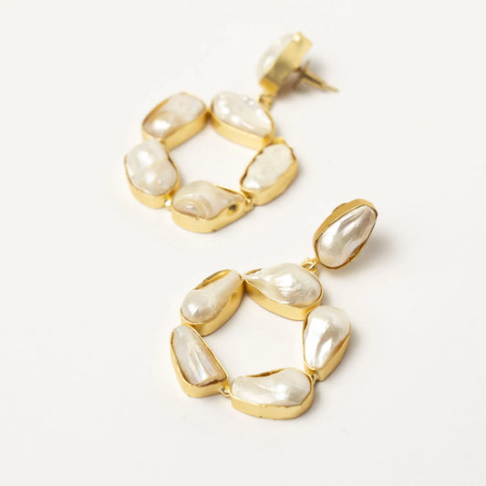 Pendientes Tresor Tómbolo Ed. Limitada Perlas