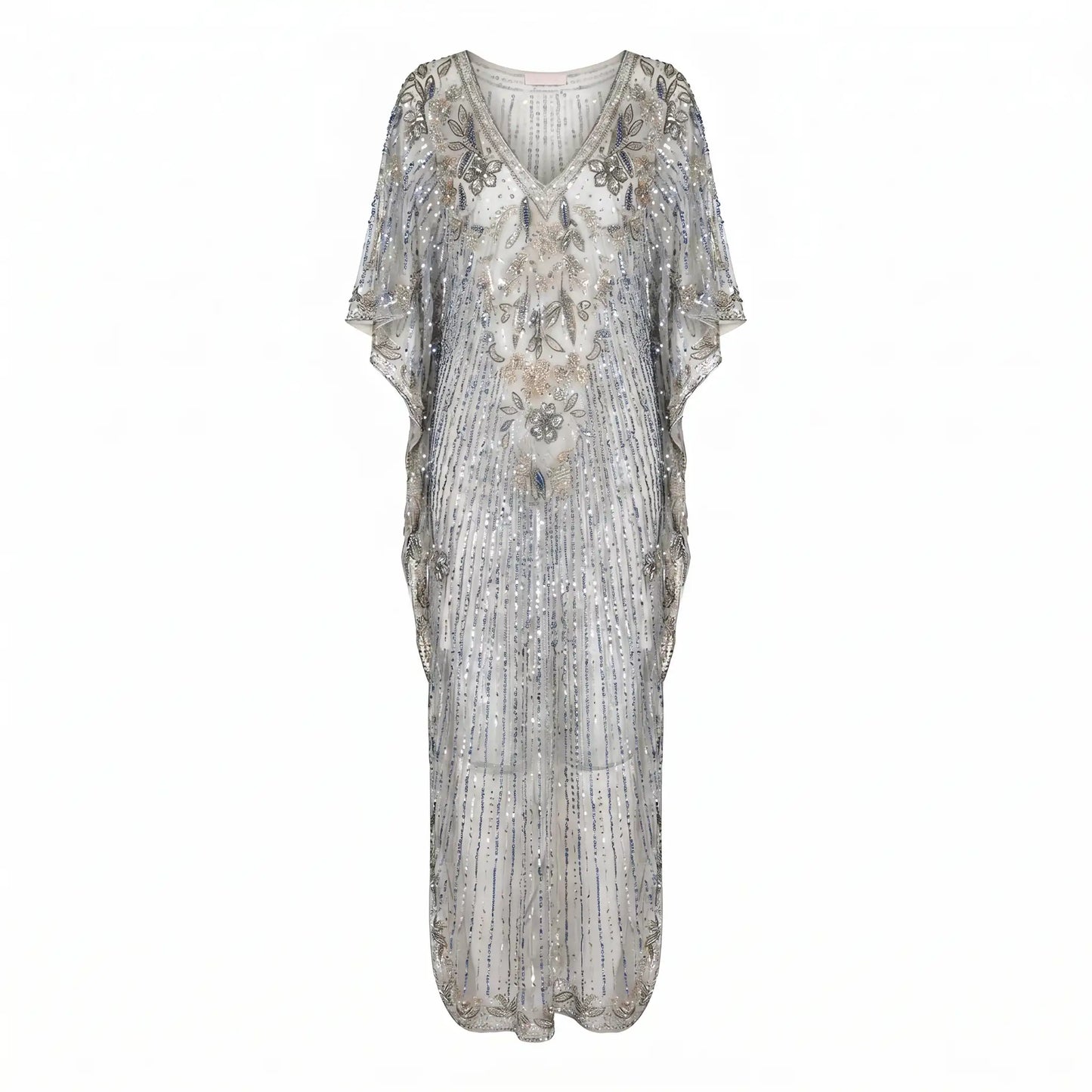 Vestido Kaftán Erika Azul