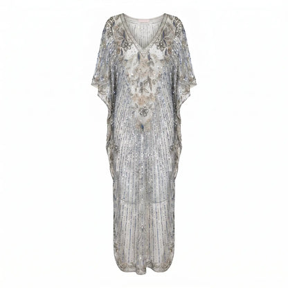 Vestido Kaftán Erika Azul