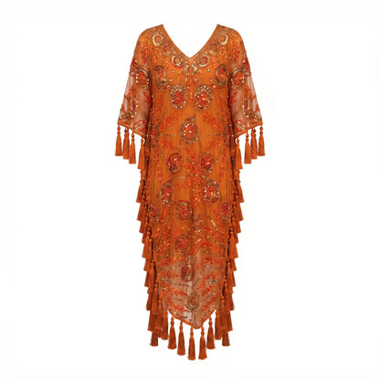 Vestido Kaftan Joya Yasmin Naranja