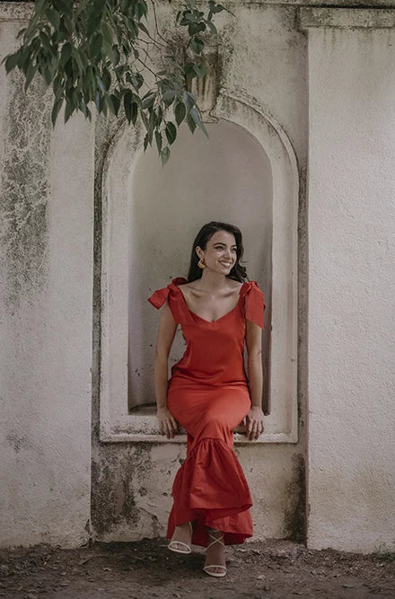 Vestido Bahía Rojo