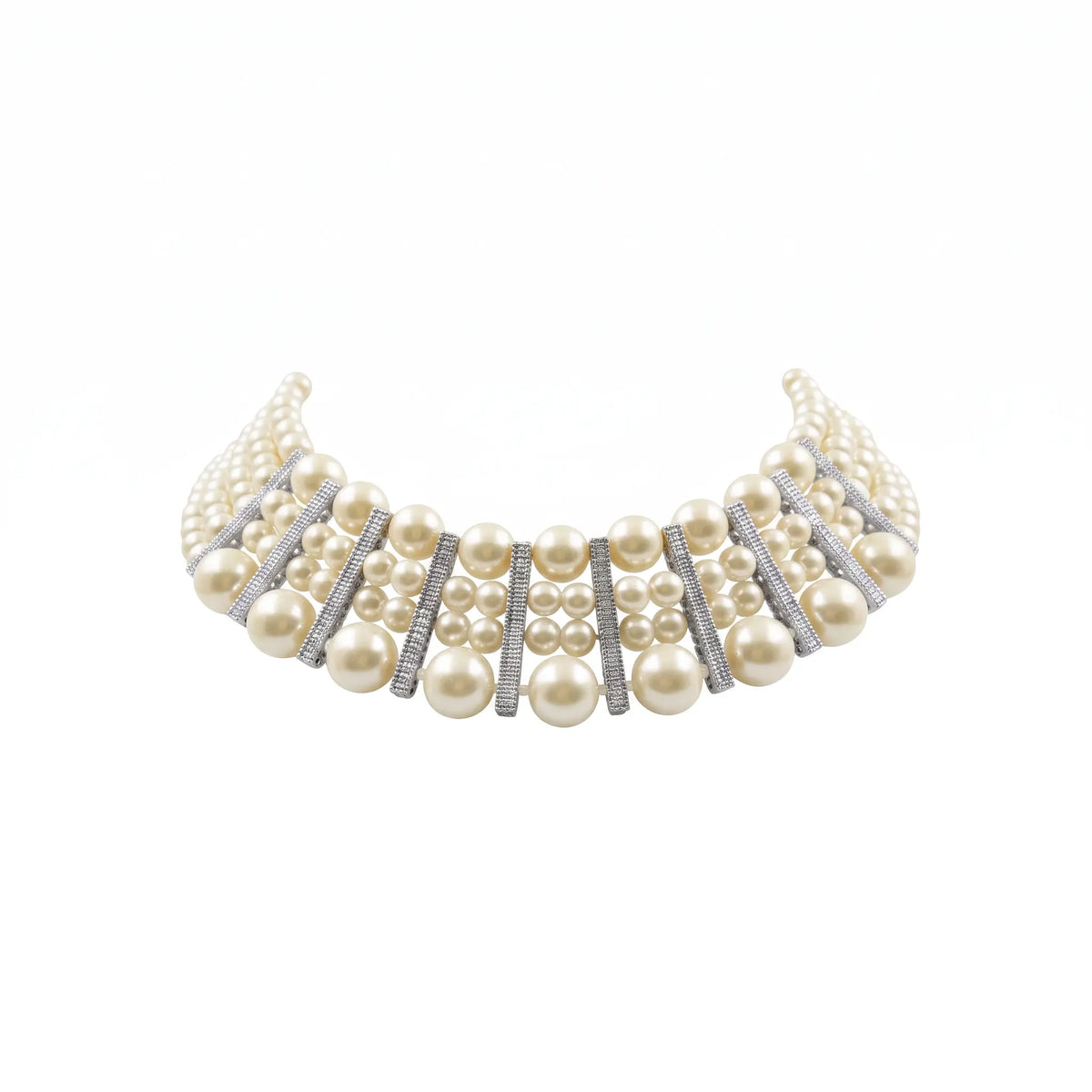 Vintage Collar Nobleza Ed. Limitada Plata Perlas