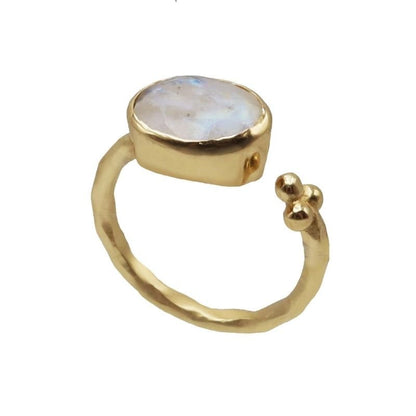 Anillo Amelie Piedra Lunar