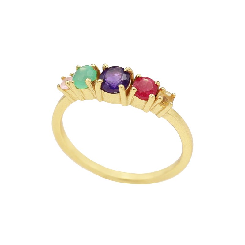 Anillo Vichy Multicolor