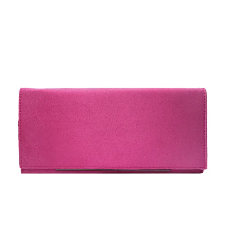 Bolso Sobre Cromo Fucsia
