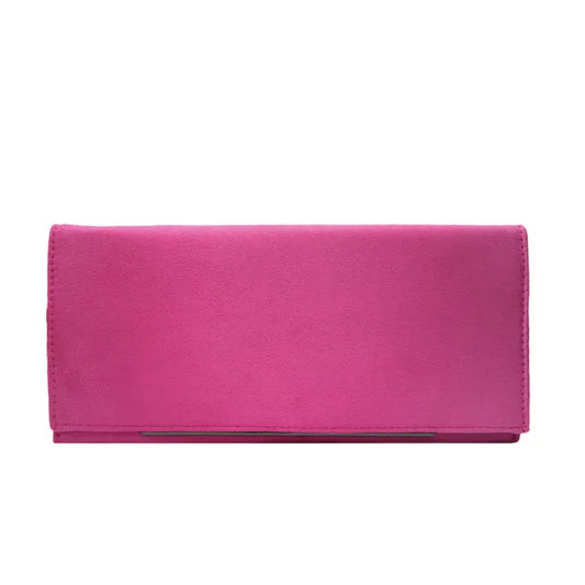 Bolso Sobre Cromo Fucsia
