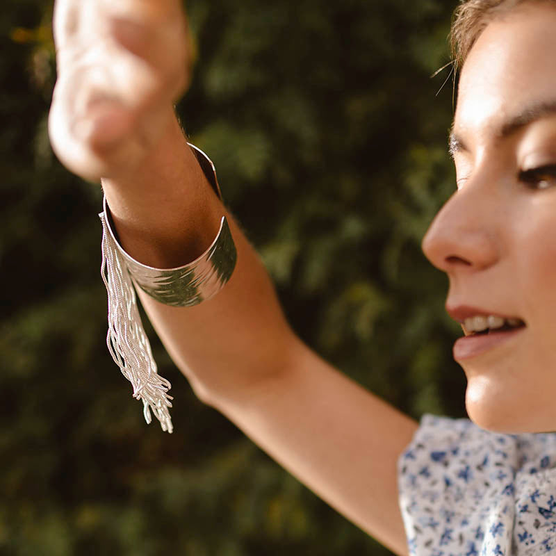 Brazalete Milos Flecos Plata