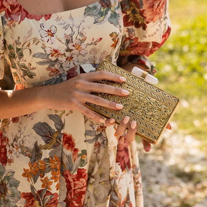 Clutch Deluxe Ajanta Dorado