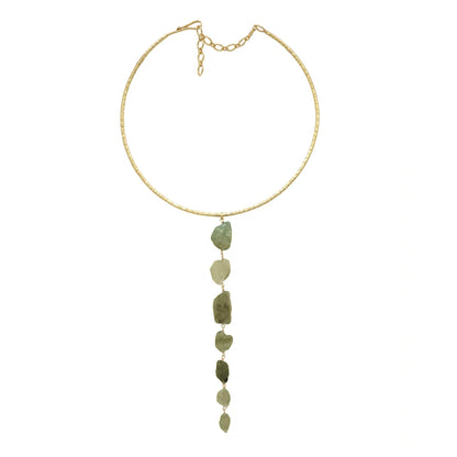 Tango Necklace Aqua Green