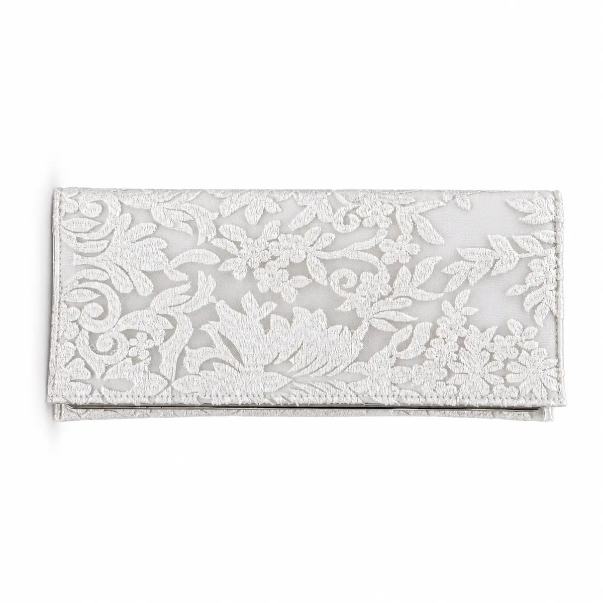 Bolso Sobre Encaje Blanco
