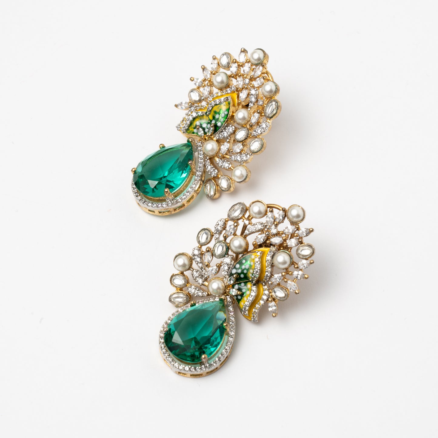 Venta Flash Vintage Pendientes Velune Ed. Limitada Shine y Verde