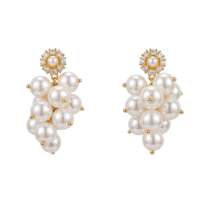 Pendientes Clarity Shine Perlas