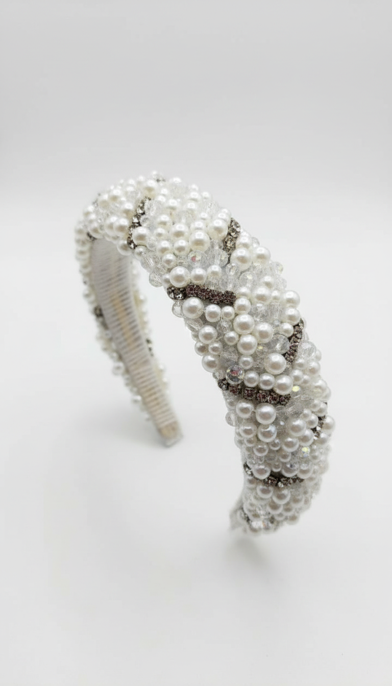 Diadema Perlatta Perlas