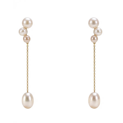Pendientes María Perlas