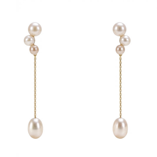 Pendientes María Perlas