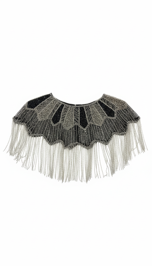 Capa Joya Darjeel Plateada y Negra