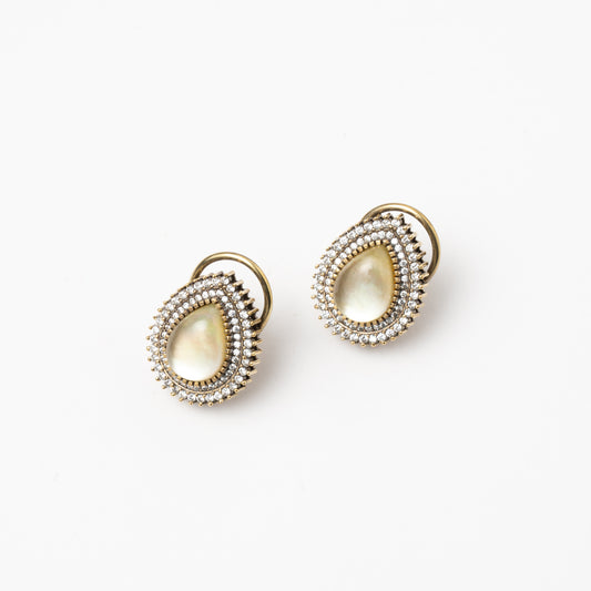 Venta Flash Vintage Pendientes Rivoli Ed. Limitada Shine White