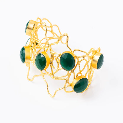 Brazalete Úrsula Ed. Limitada Verde oscuro - Black One