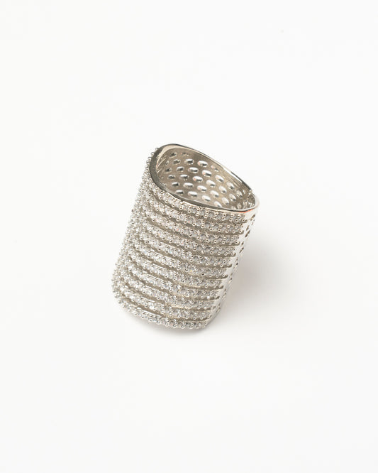 Venta Flash Vintage Anillo Hidalgo  Ed. Limitada Plata Shine - Talla 12