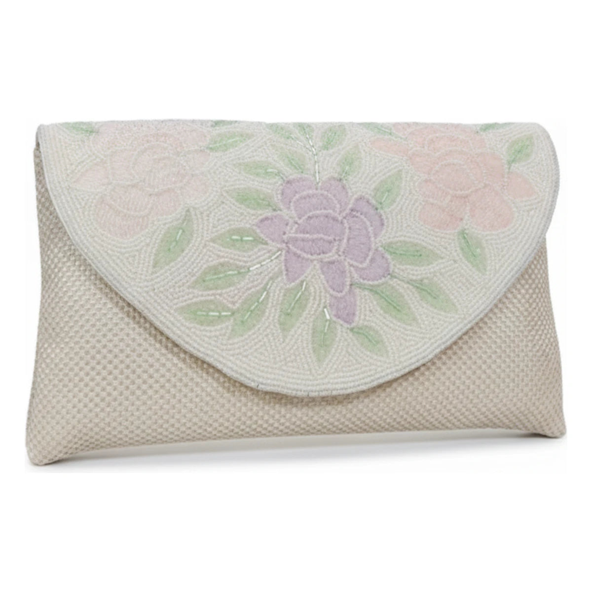 Bolso Sobre Pastela Blanco Crema