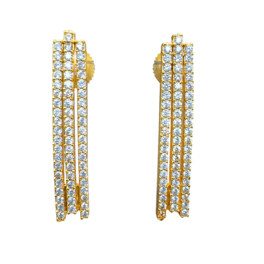 Pendientes Linear Shine