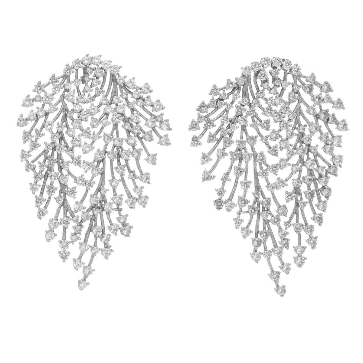 Pendientes Fiore Plata Shine