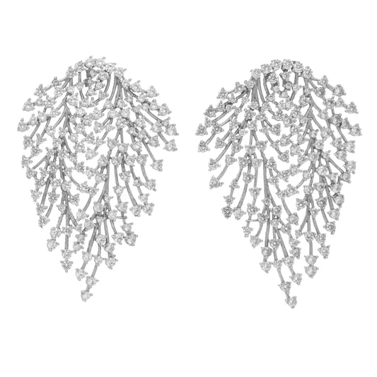 Pendientes Fiore Plata Shine