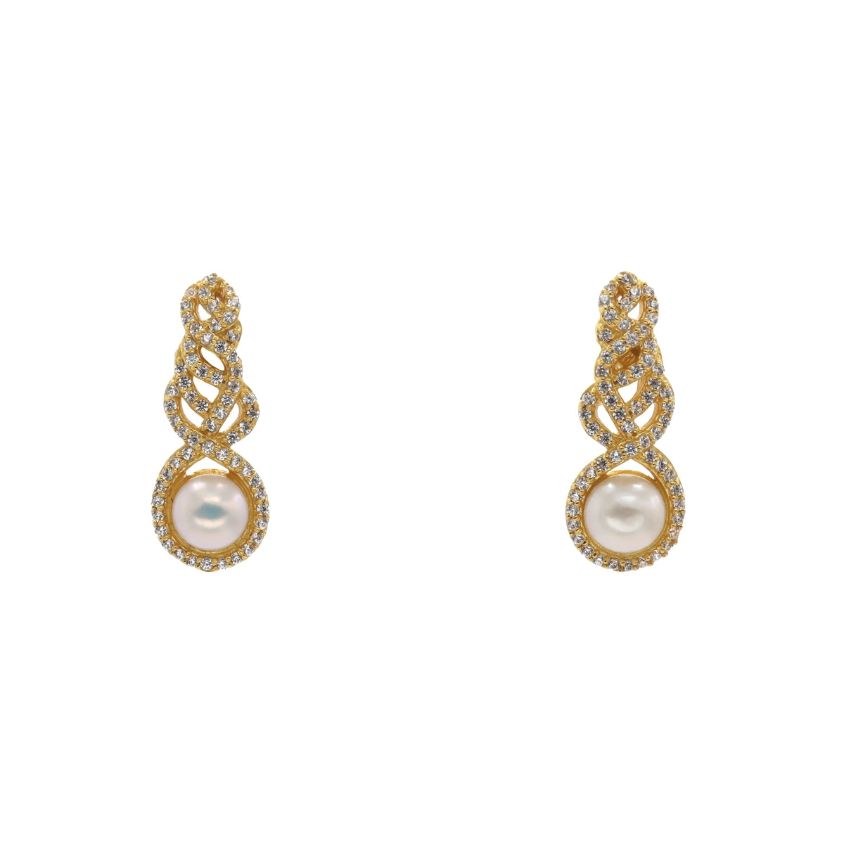 Pendientes Celestial Shine Perla