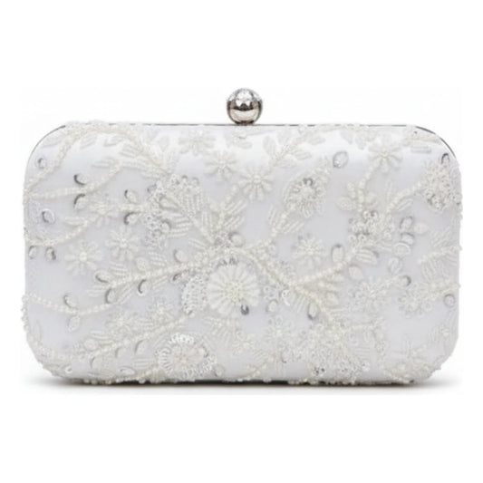 Bolso Nieve Plata Blanco