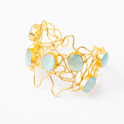 Brazalete Úrsula Ed. Limitada Azul agua