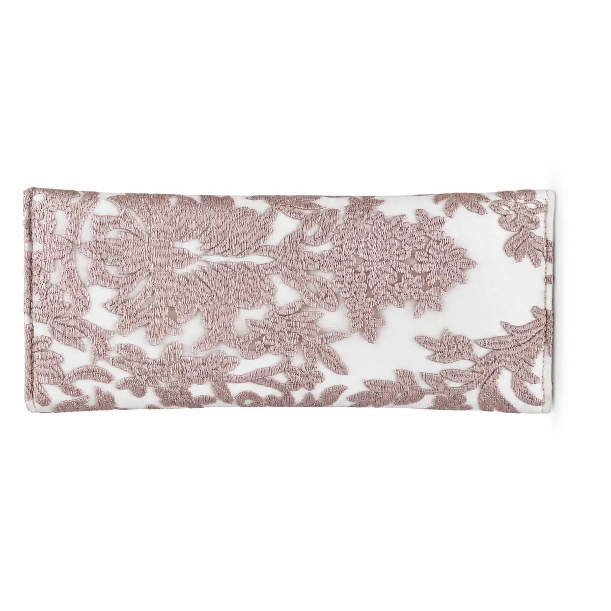 Bolso Sobre Encaje Rosa y Blanco