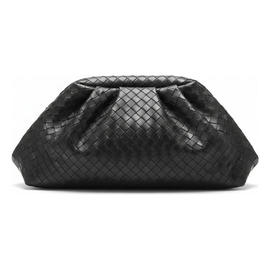 Bolso Nube Escamado Negro