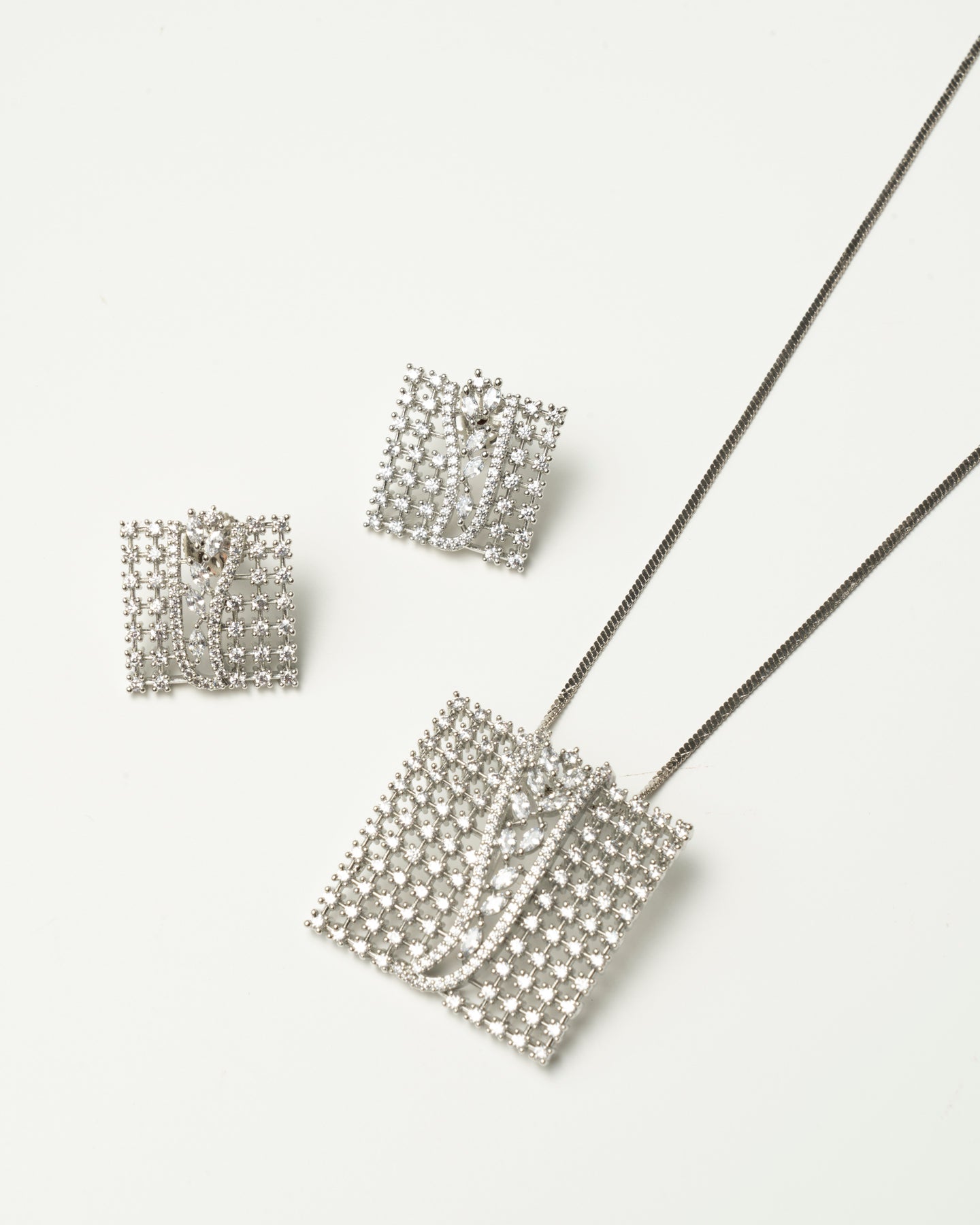 Venta Flash Vintage Conjunto Zc Ferraro Ed. Limitada Plata Shine