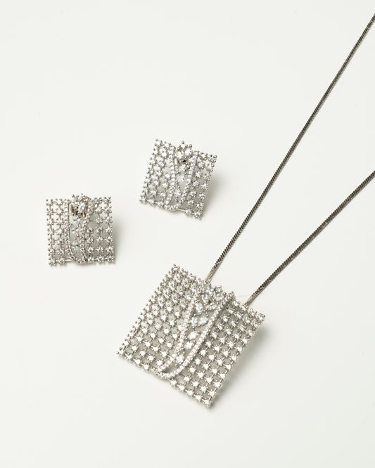 Venta Flash Vintage Conjunto Zc Ferraro Ed. Limitada Plata Shine