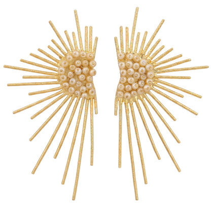 Pendientes Auranti Perlas