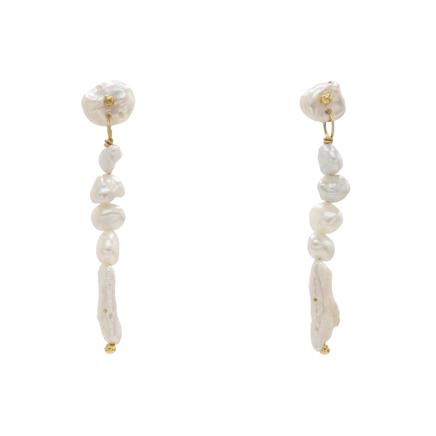Pendientes Tides Perlas