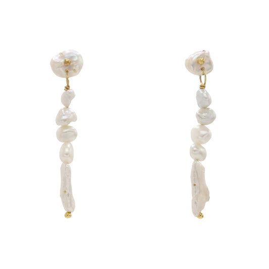 Pendientes Tides Perlas