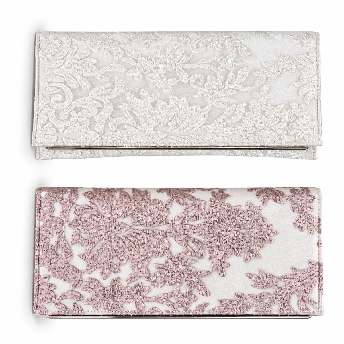 Bolso Sobre Encaje Blanco