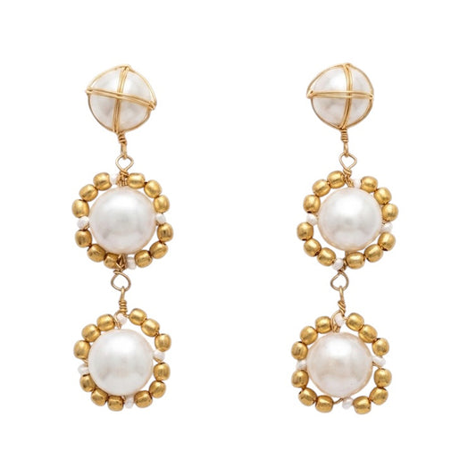 Pendientes Elegia Perlas