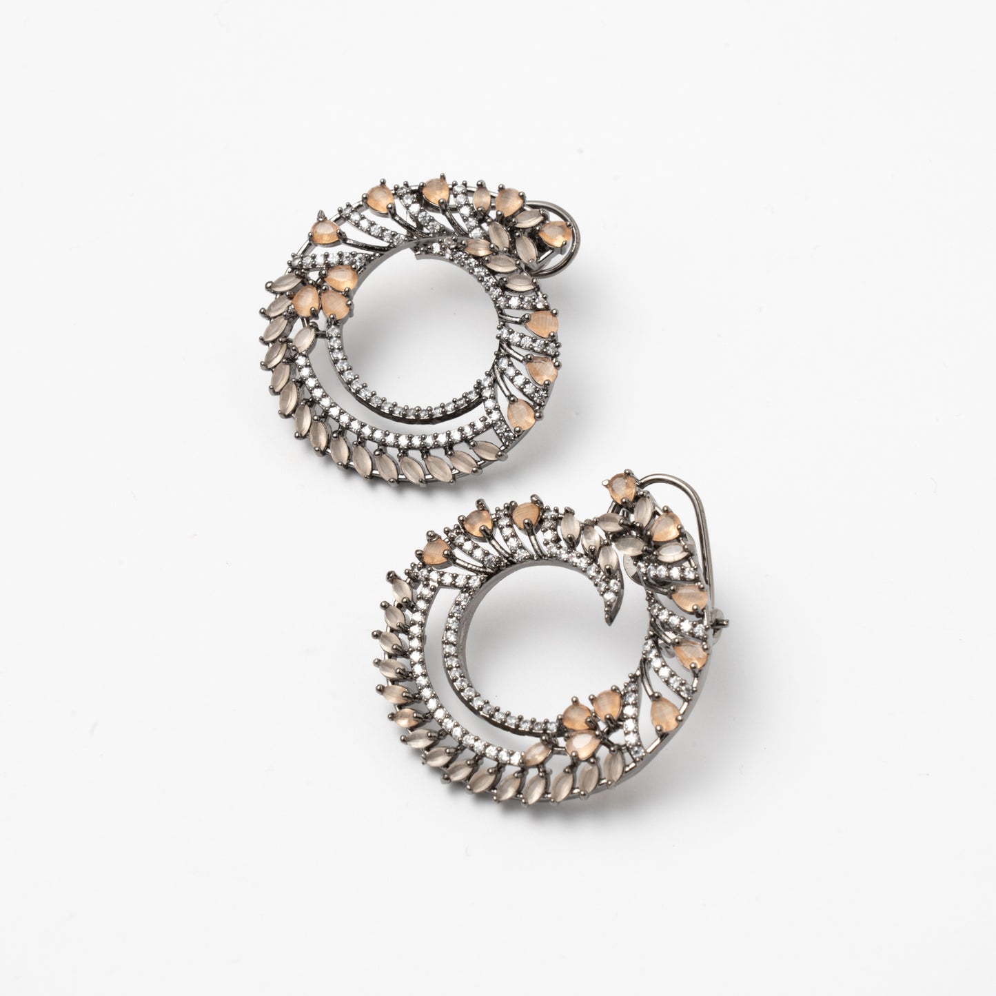 Venta Flash Vintage Pendientes Otte Ed. Limitada Cromo Shine Champán