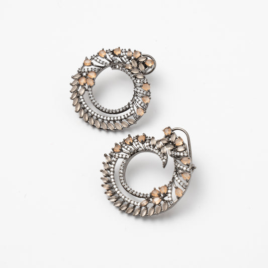 Venta Flash Vintage Pendientes Otte Ed. Limitada Cromo Shine Champán