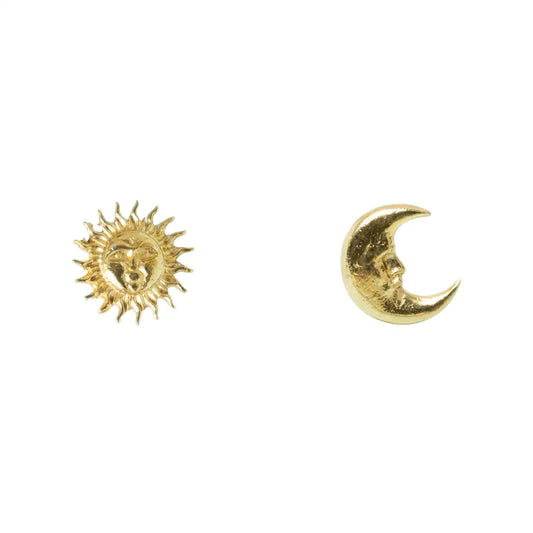 Pendientes Sol y Luna