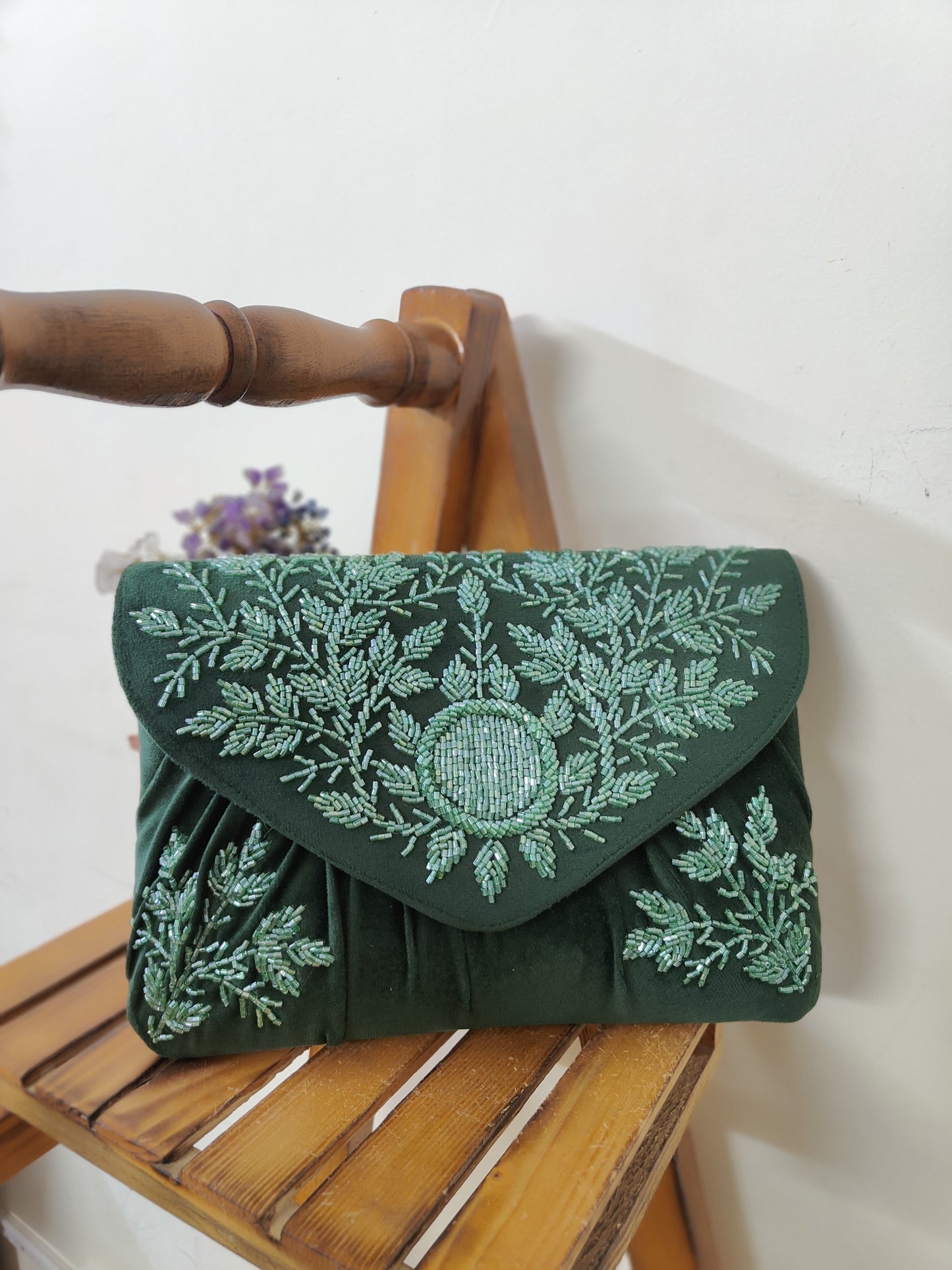 Bolso Sobre Sabina Verde oscuro