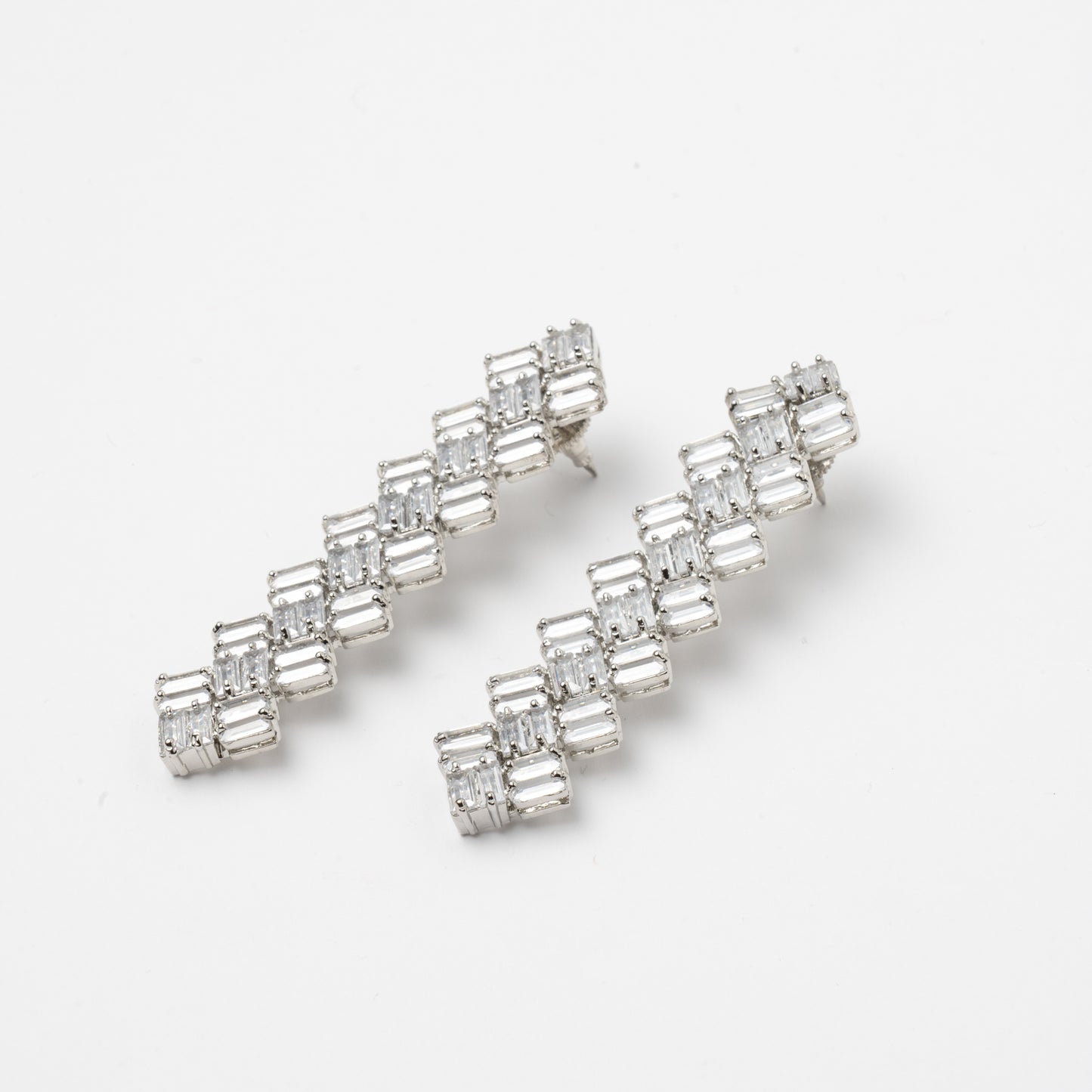 Venta Flash Vintage Pendientes Malena Ed. Limitada Plata Shine