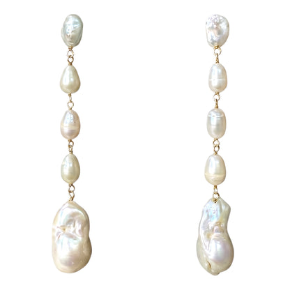 Pendientes Marella Perlas